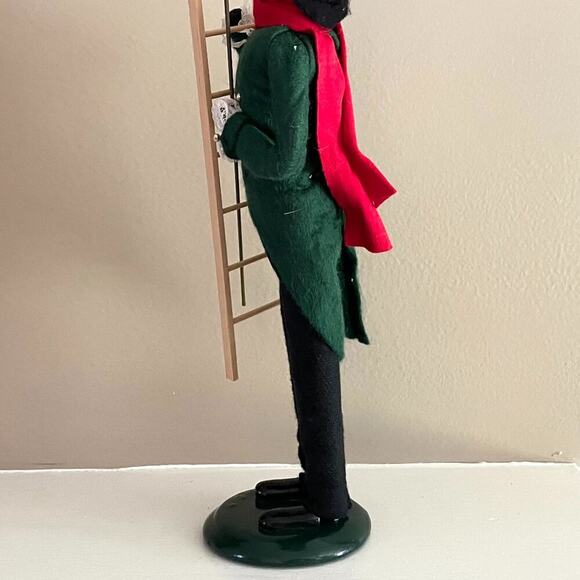 VTG Byers' Choice 1993 Lamplighter Caroler Christmas, Man, Ladder, Flame, Light - Picture 4 of 8